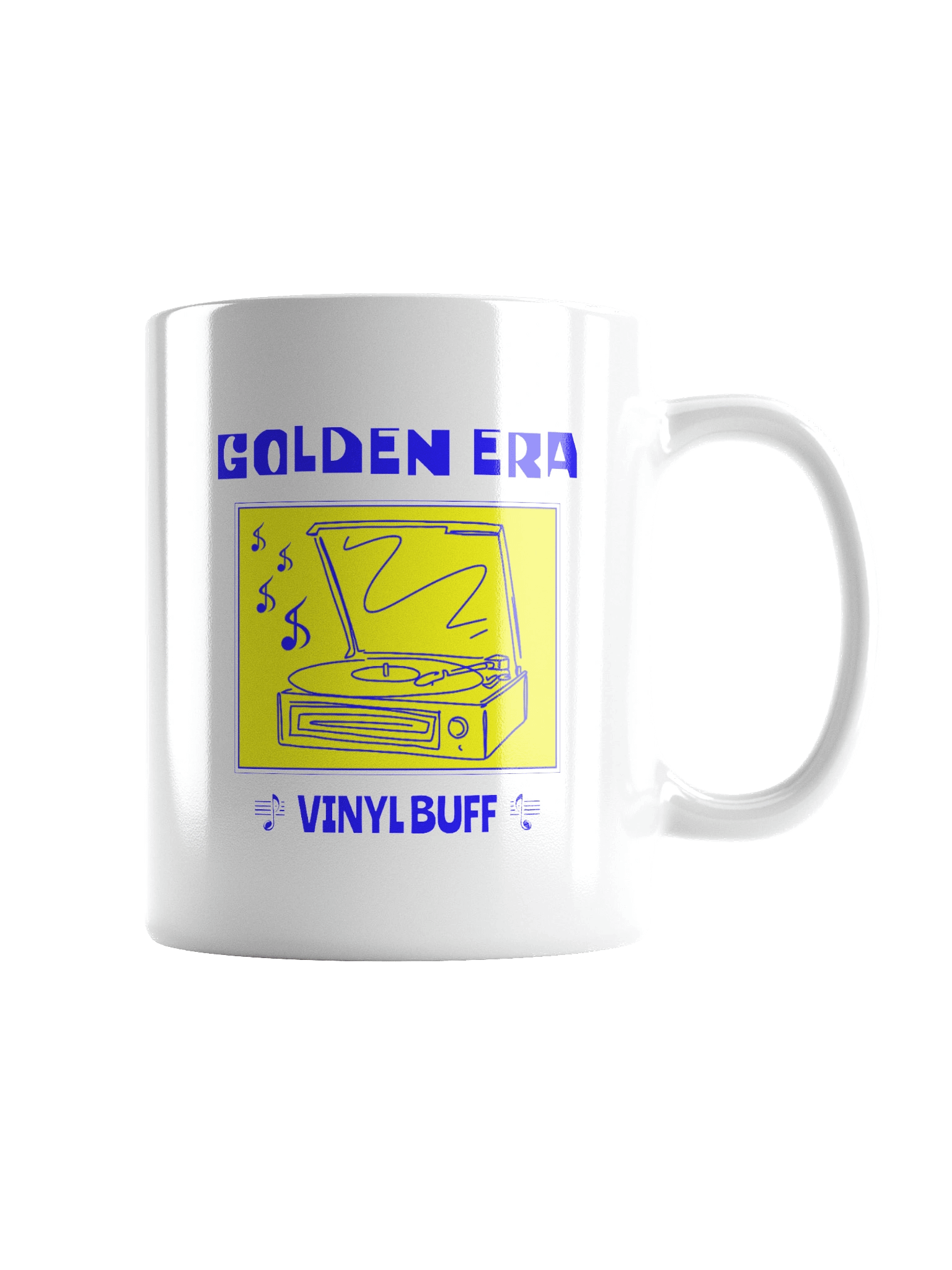 Golden Era Vinyl Buff – Vintage Coffee Mug product image (2)