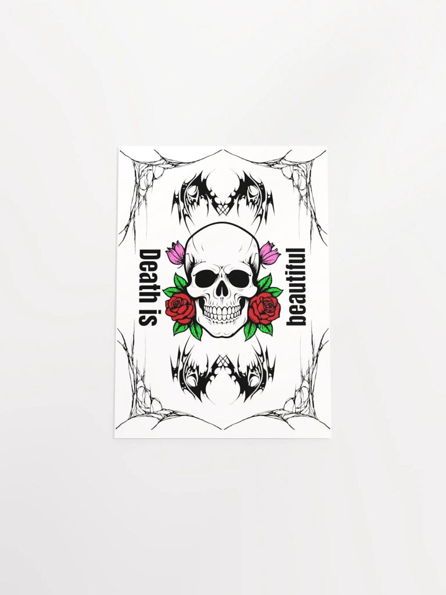 Floral Skull Fantasy Art Poster product image (47)