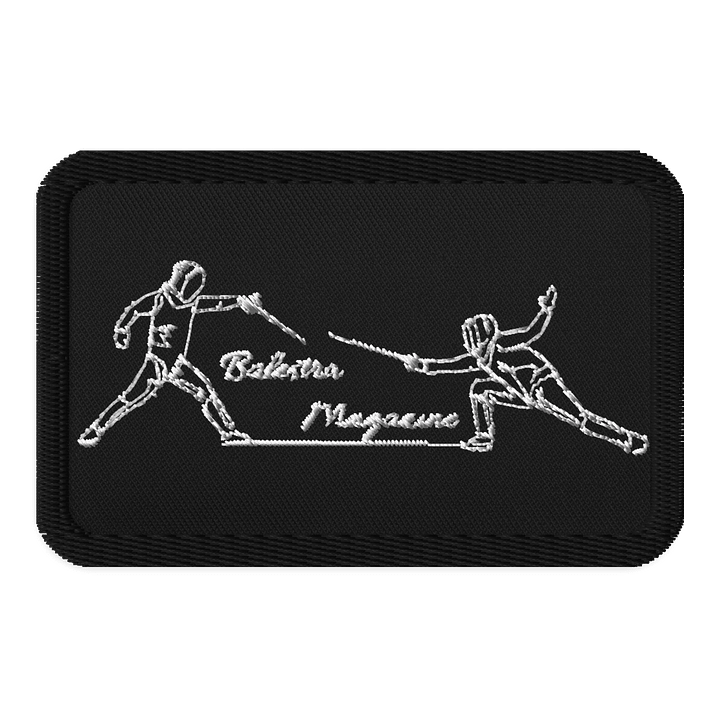 Balestra Magazine Fencing Logo Patch product image (1)