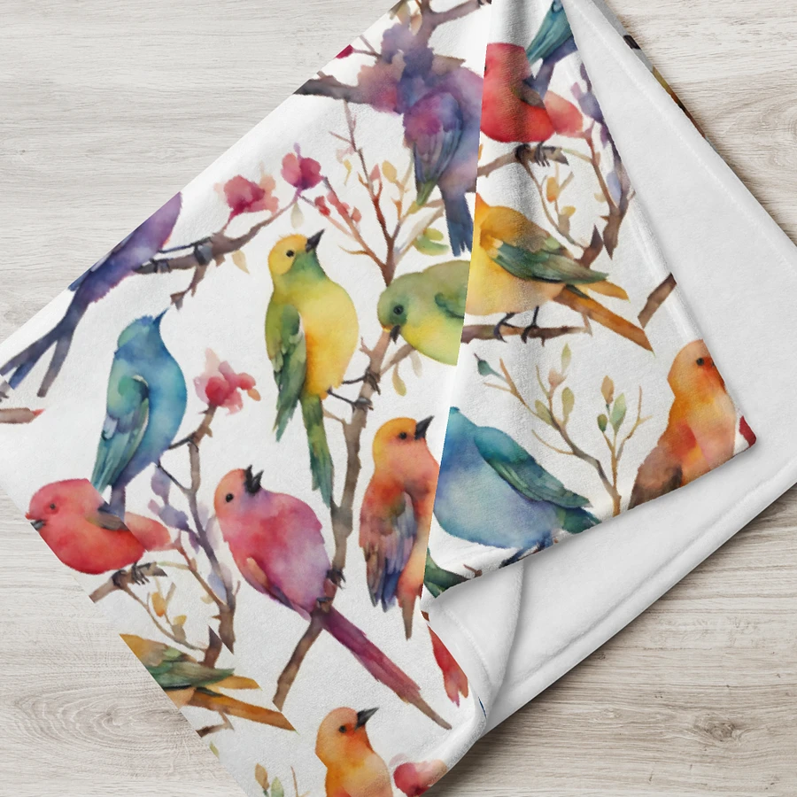 Multi Coloured Birds Blanket product image (6)