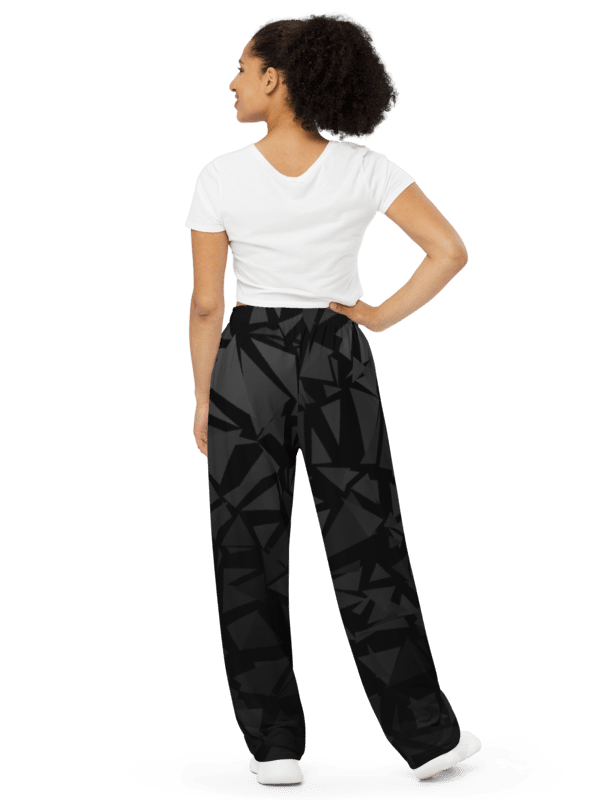 Break the rules | Unisex Wide-Leg Pants product image (5)