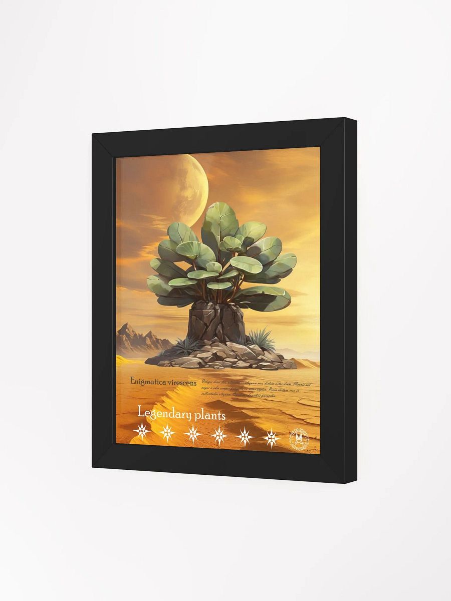 Flora of the Cosmos: Botanical Posters of Alien Arid Plants, Enigmatica virescens product image (4)