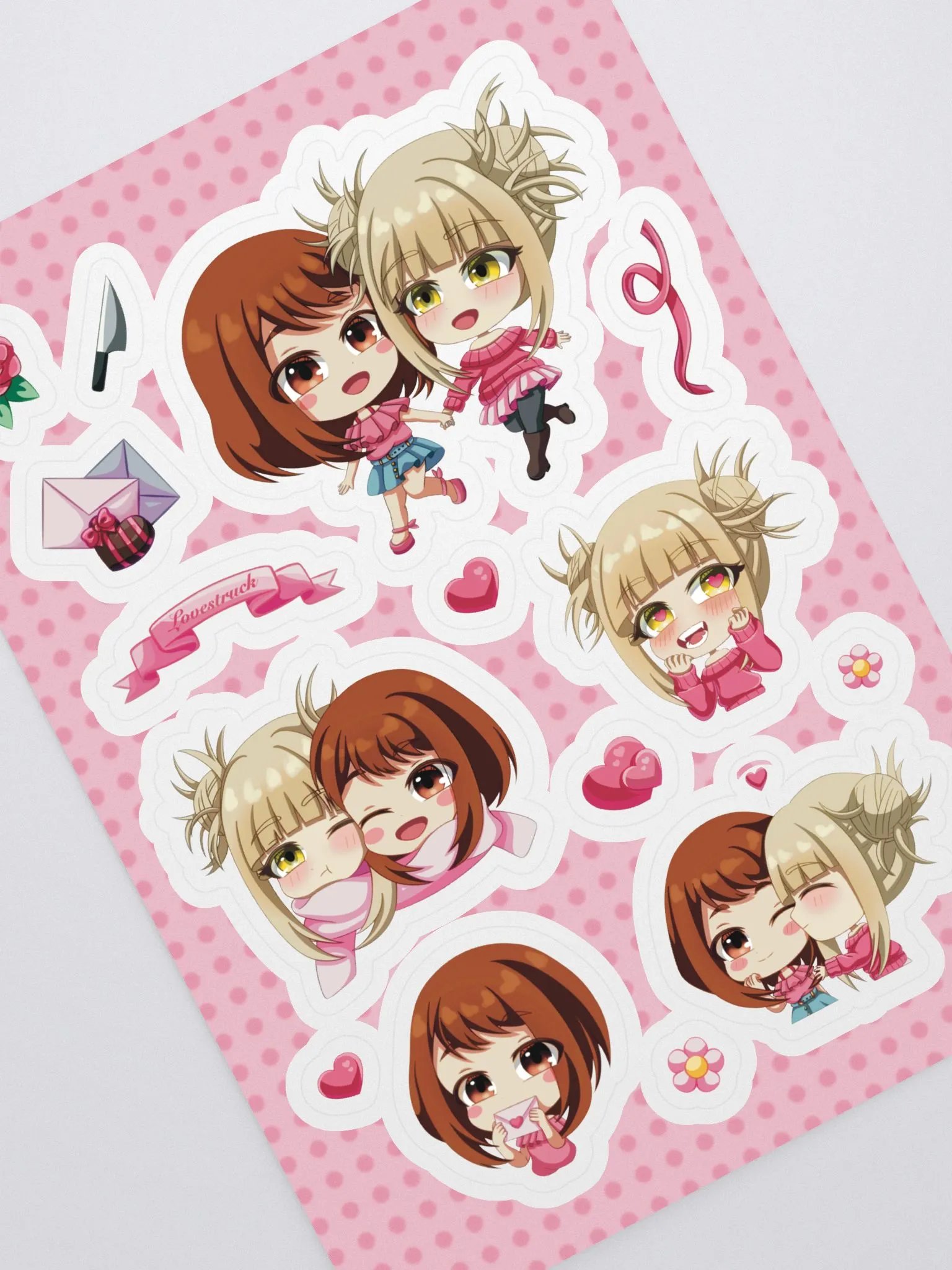 Lovestruck sticker sheet product image (1)