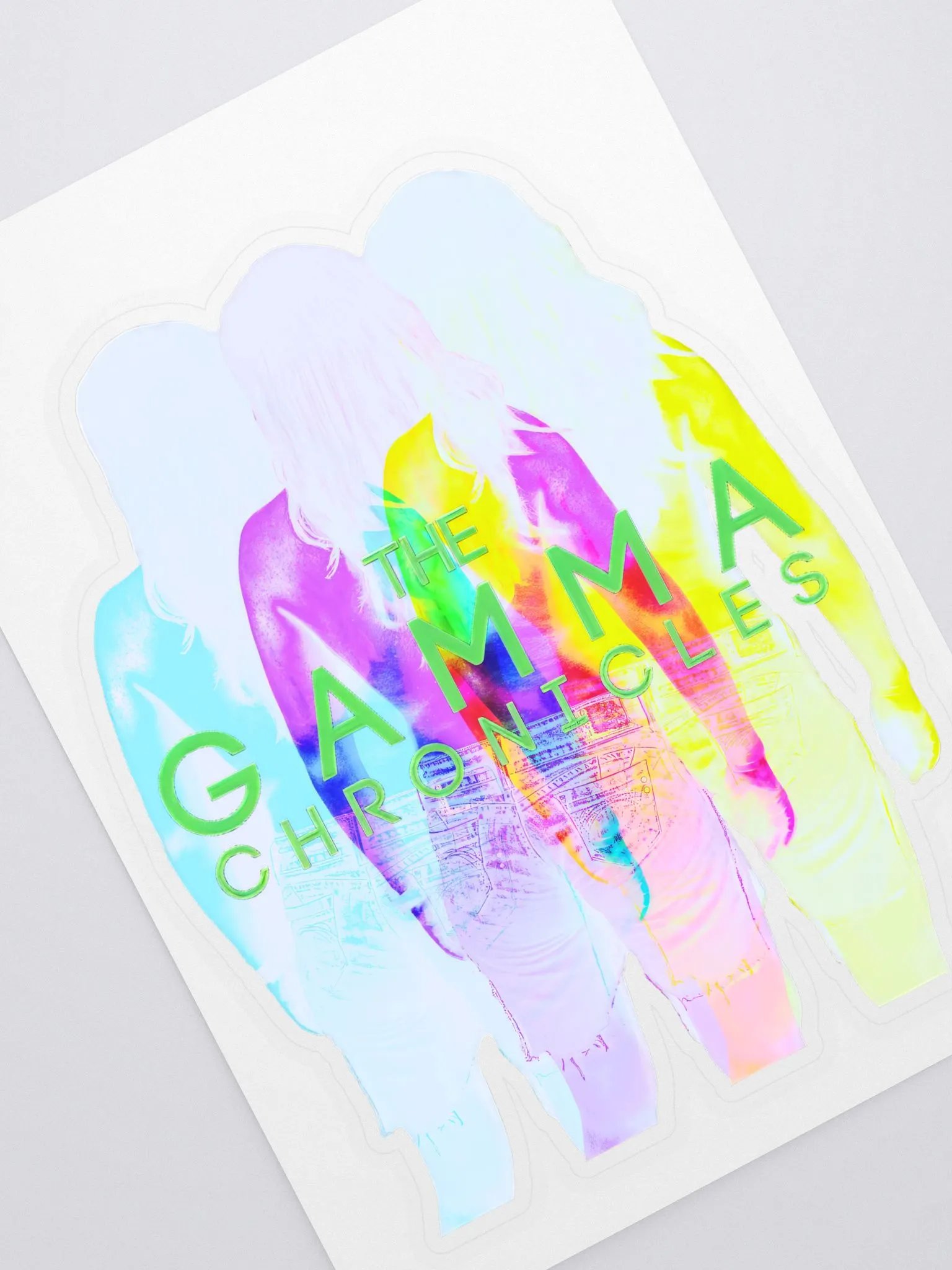 Gamma Chronicles: Rainbow Silhouette Sticker Sheet product image (1)
