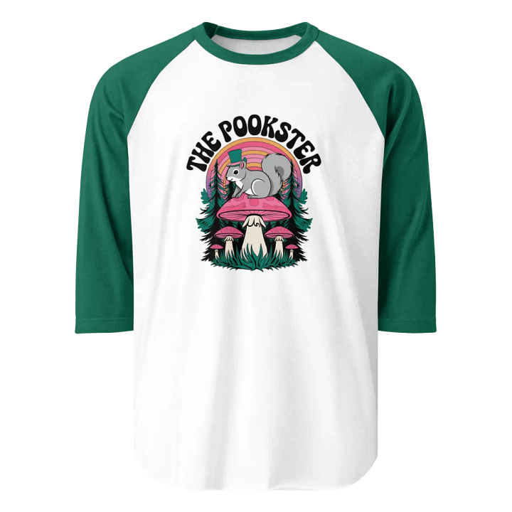 Dapper Squirrel in Wonderland Raglan Tee product image (1)