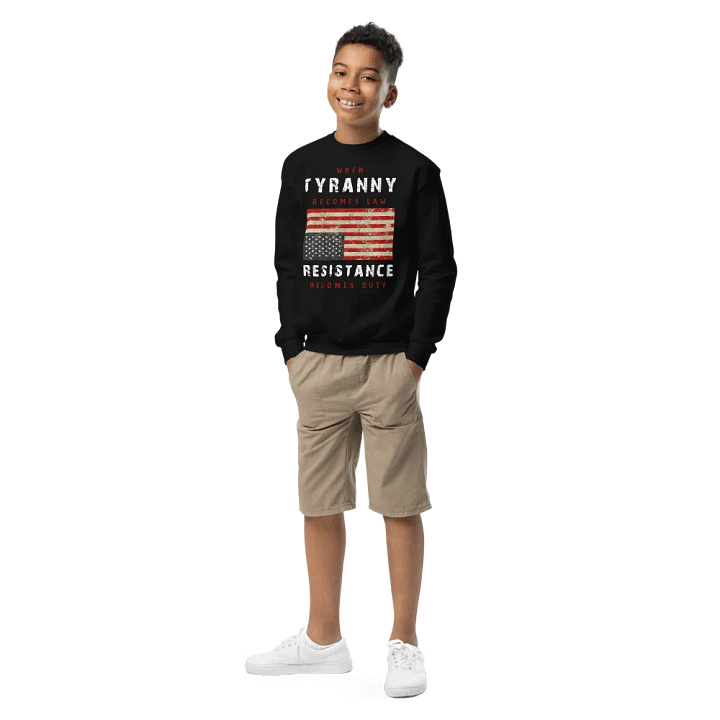 Youth Crew Neck Sweatshirt - A product image (1)