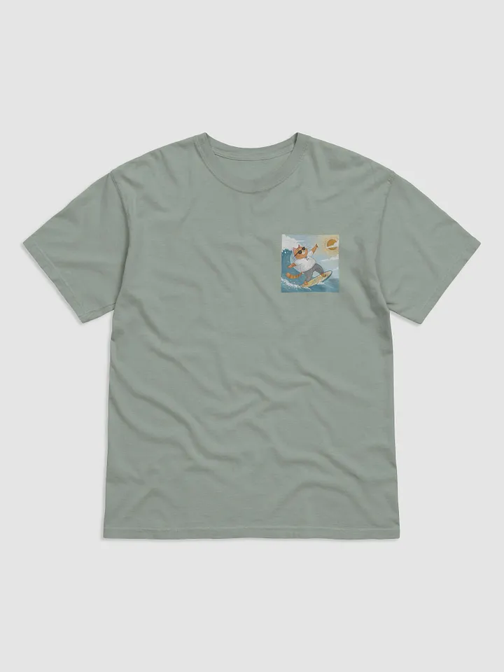 Surfing Cat Sunglasses T-Shirt product image (2)