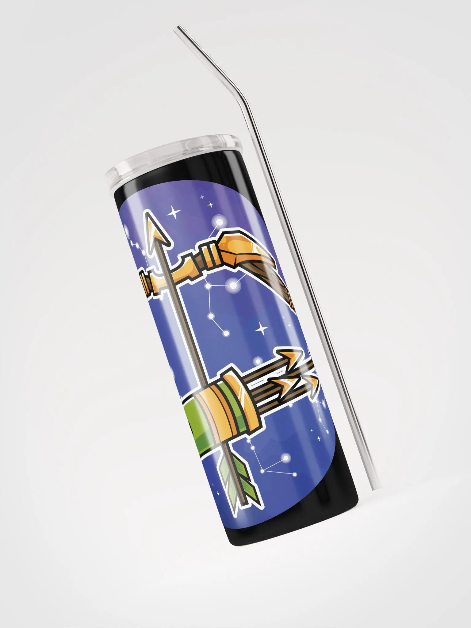 Starry Sagittarius Stainless Steel Tumbler product image (6)