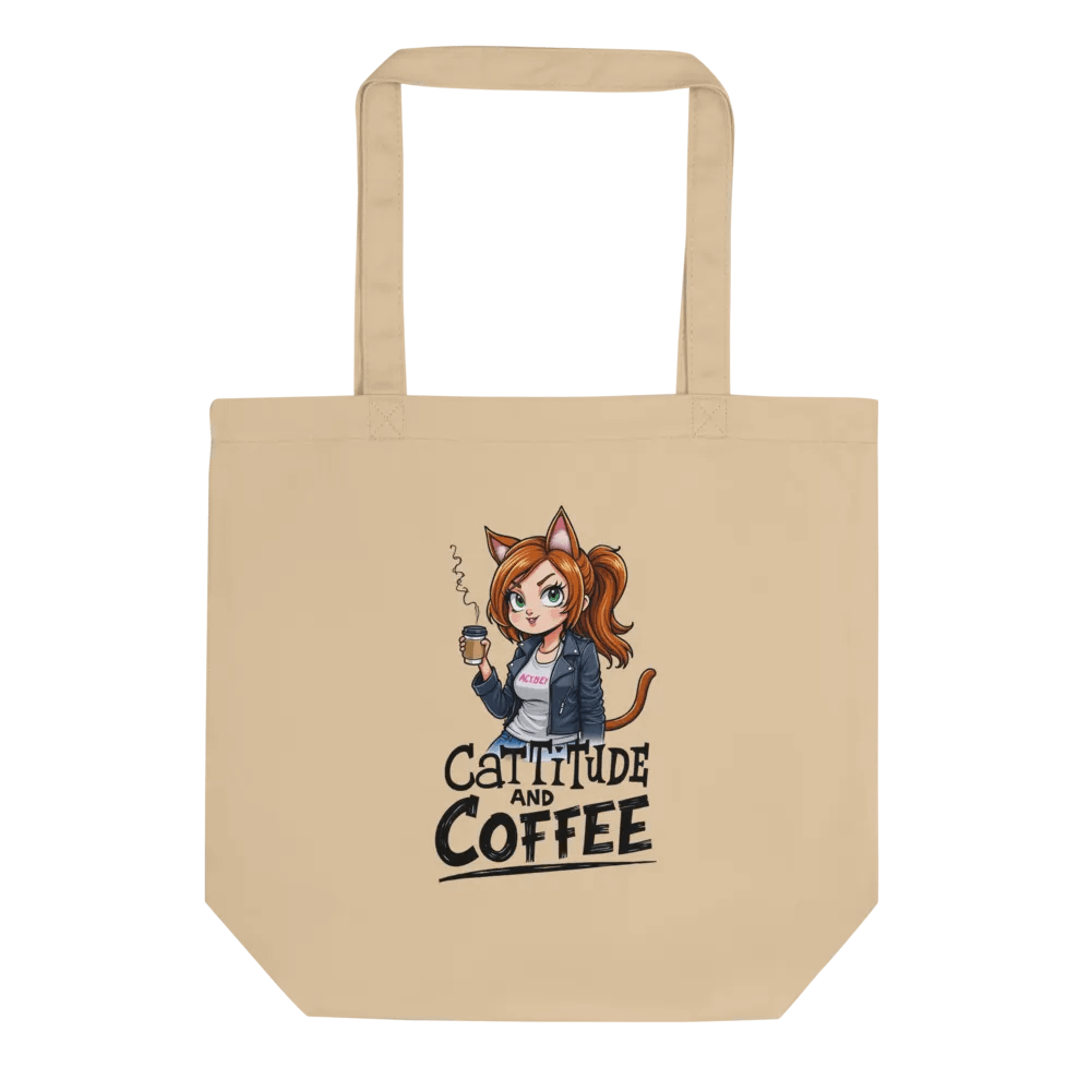 Cat-Titude Eco Tote: Feline Fashion Statement product image (1)