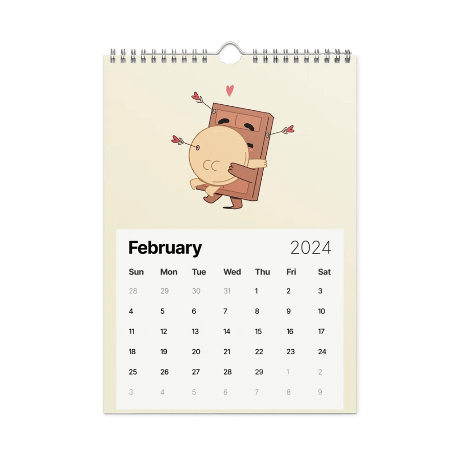 2024 Choco & Pancake Wall Calendar product image (7)