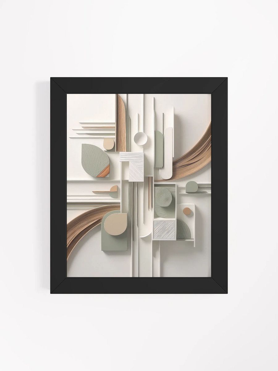 Modern Minimalist Art - Wall Art - Framed - v2 product image (30)