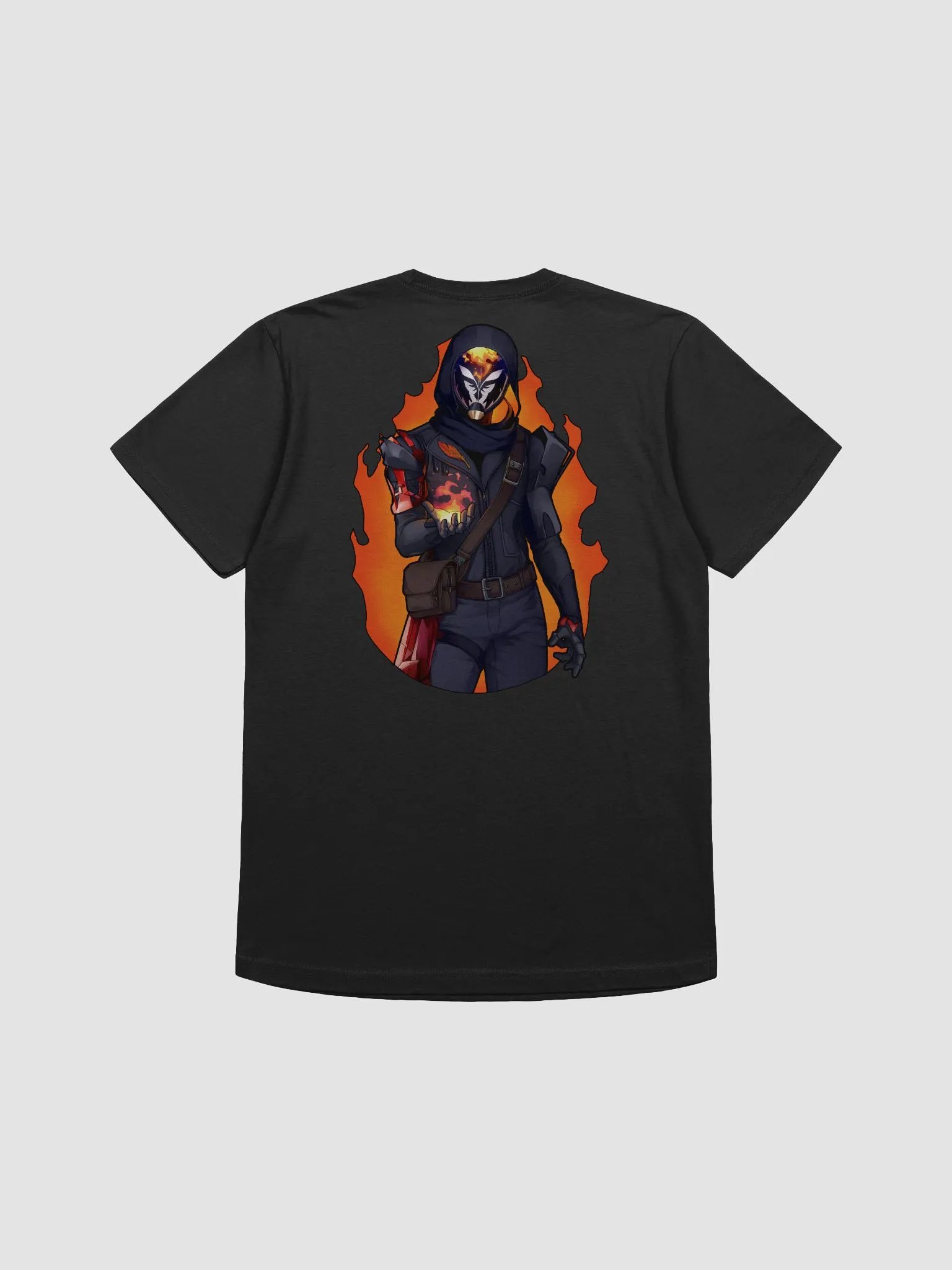 Mask Icon v2 (Black) Next Level Supersoft T-Shirt product image (2)