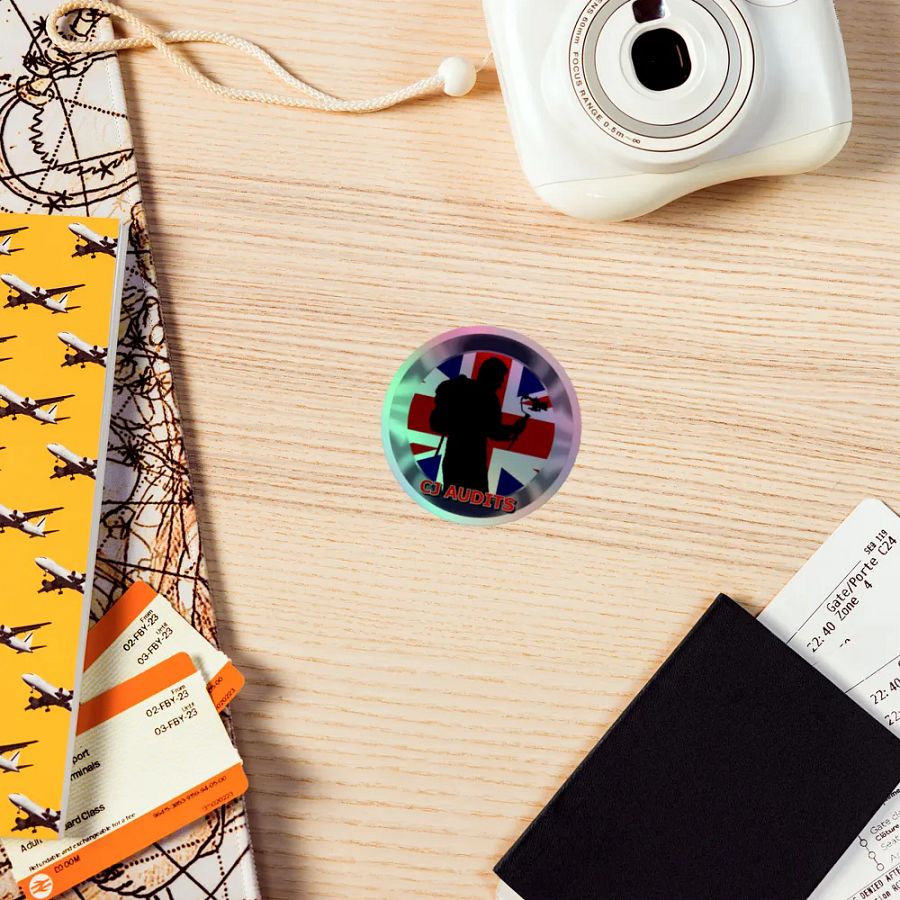 CJ Audits Holographic Sticker Set product image (10)