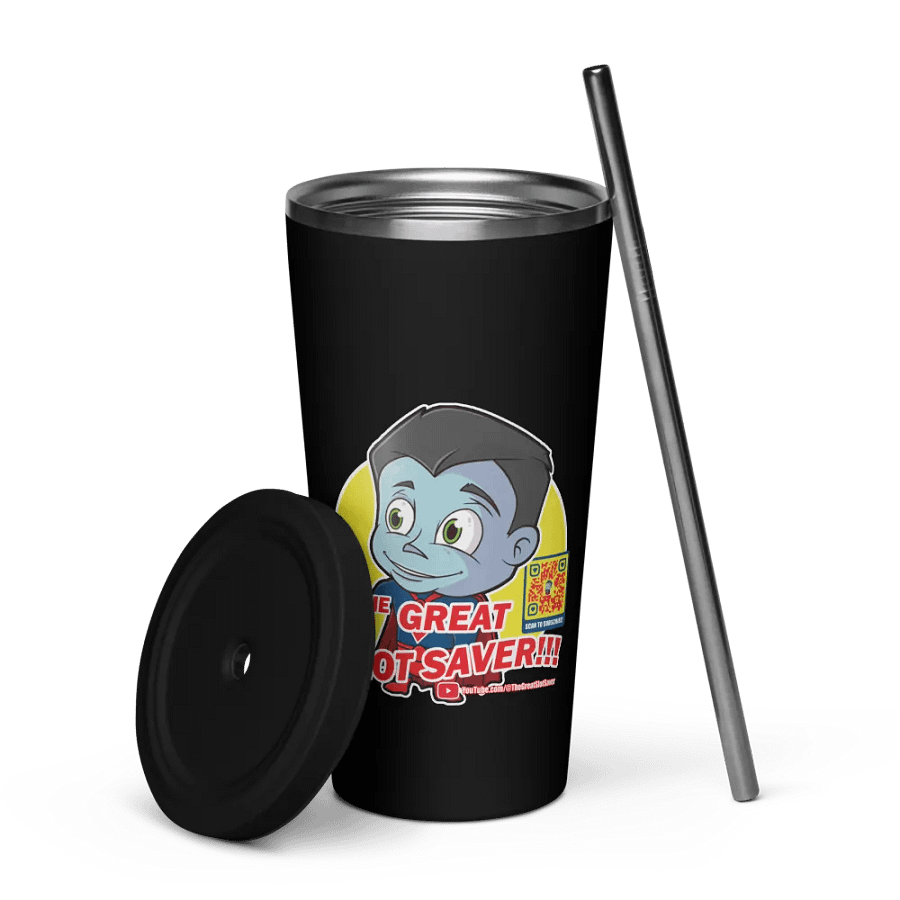 The Great Slot Saver Insulated Tumbler w/ Straw product image (9)
