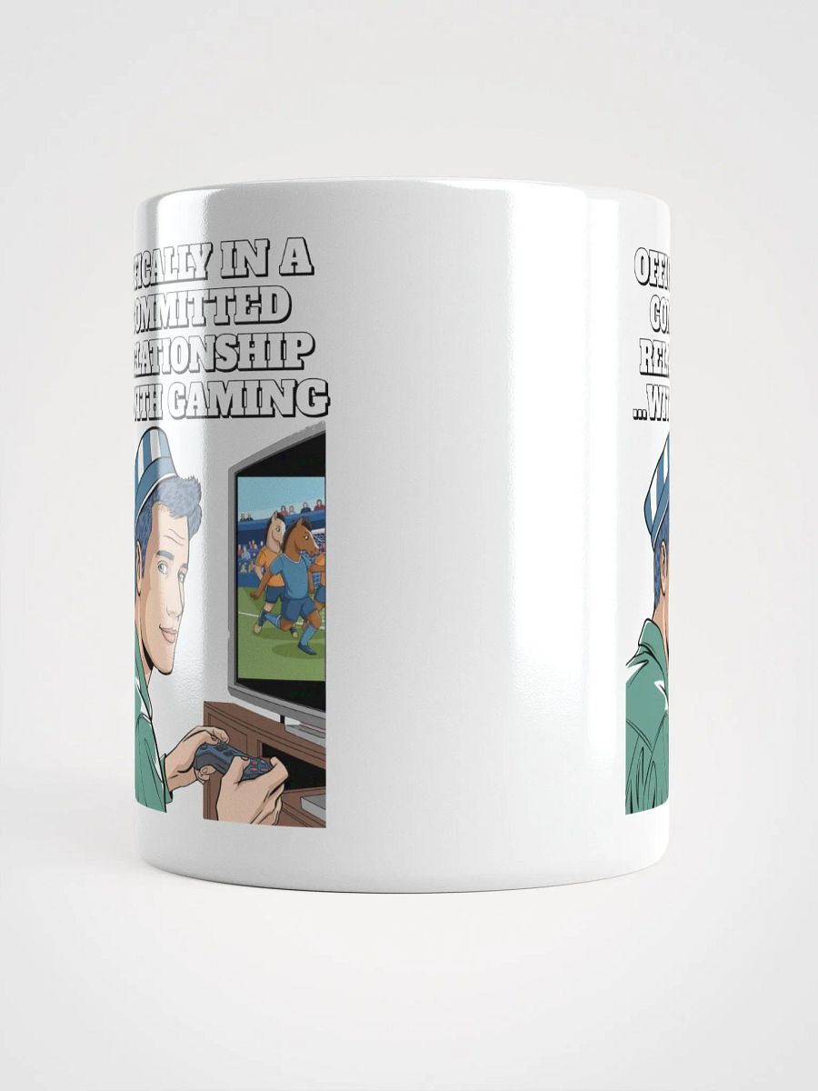 Offically In A Committed Relationship...With Gaming Funny White Coffee Mug product image (12)
