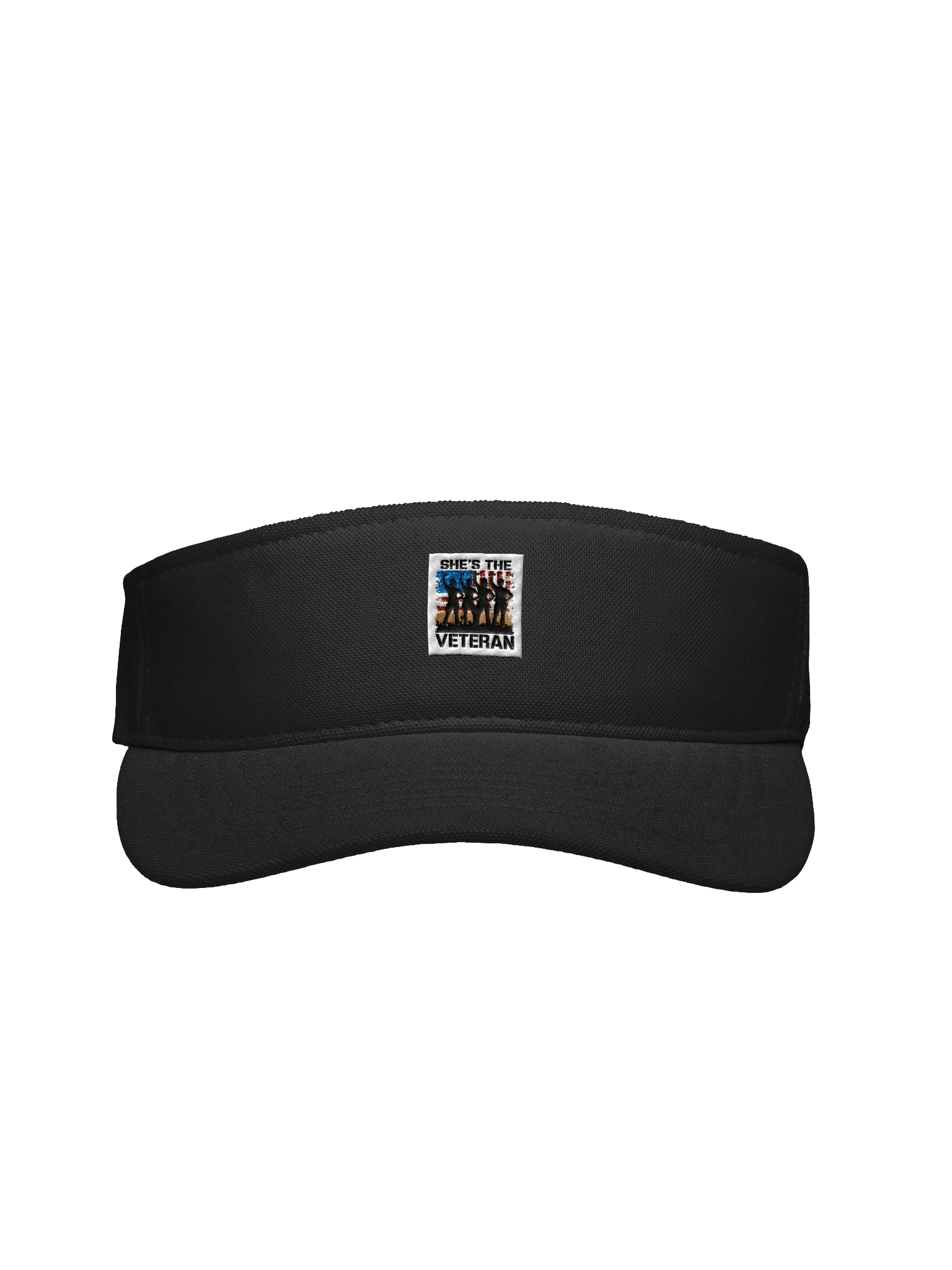 She’s The Veteran Flexfit Visor product image (2)