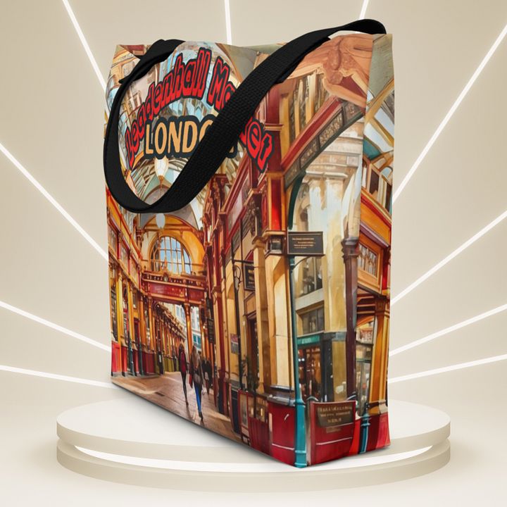 Leadenhall Market London All Over Print Tote product image (2)