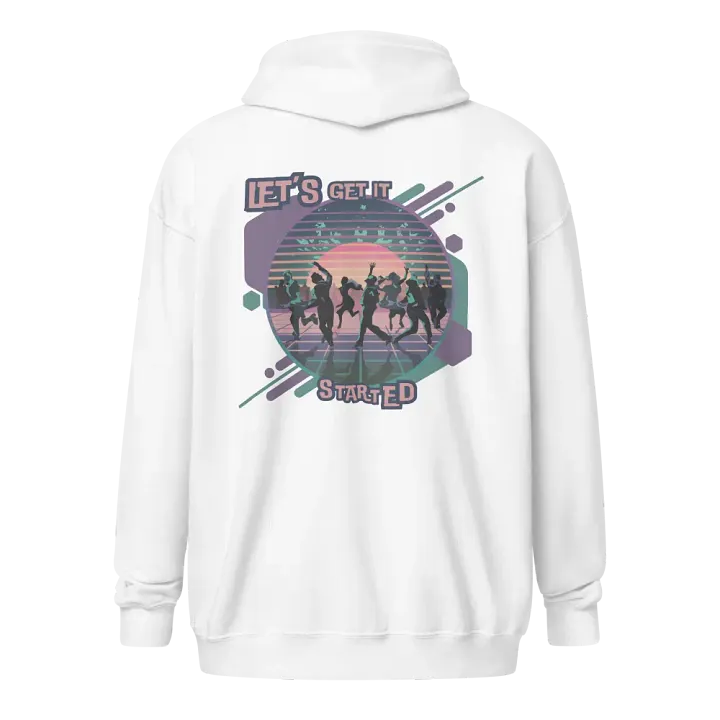 Retro Dance Party Zip Hoodie product image (2)