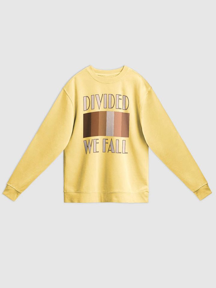Divided We Fall - Skin Colour One - Independent Trading Co. Unisex Midweight Pigment Dyed Sweatshirt product image (1)