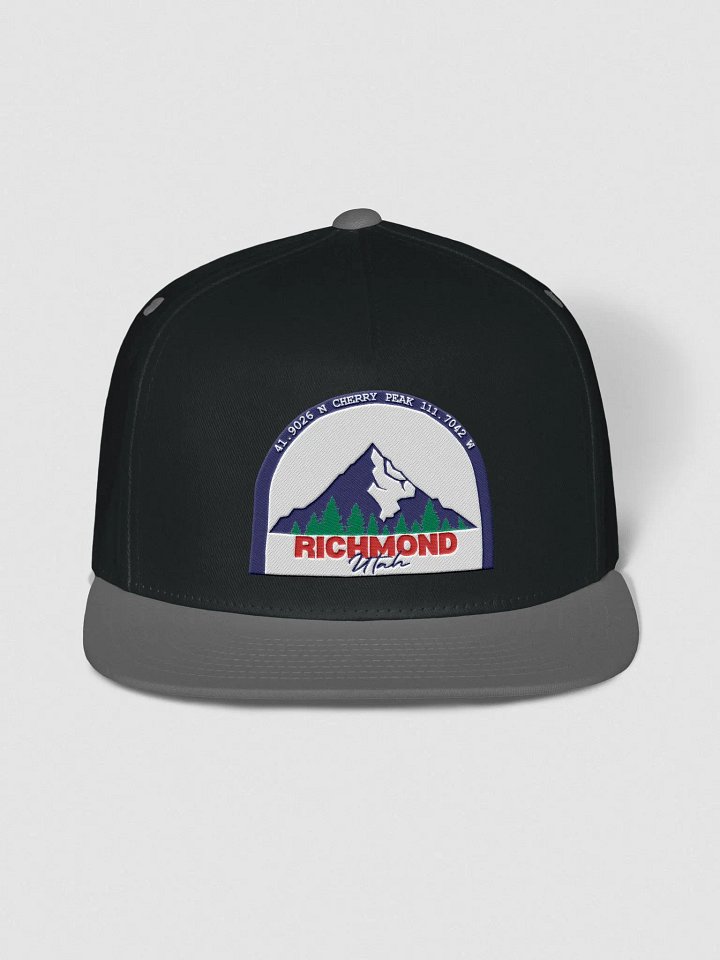 Cherry Peak Richmond Utah Flat Snapback Cap product image (1)