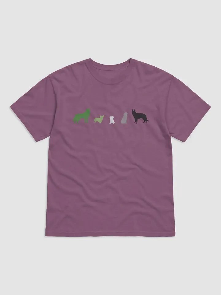Aromantic Pride Dogs Men's Shirt product image (3)