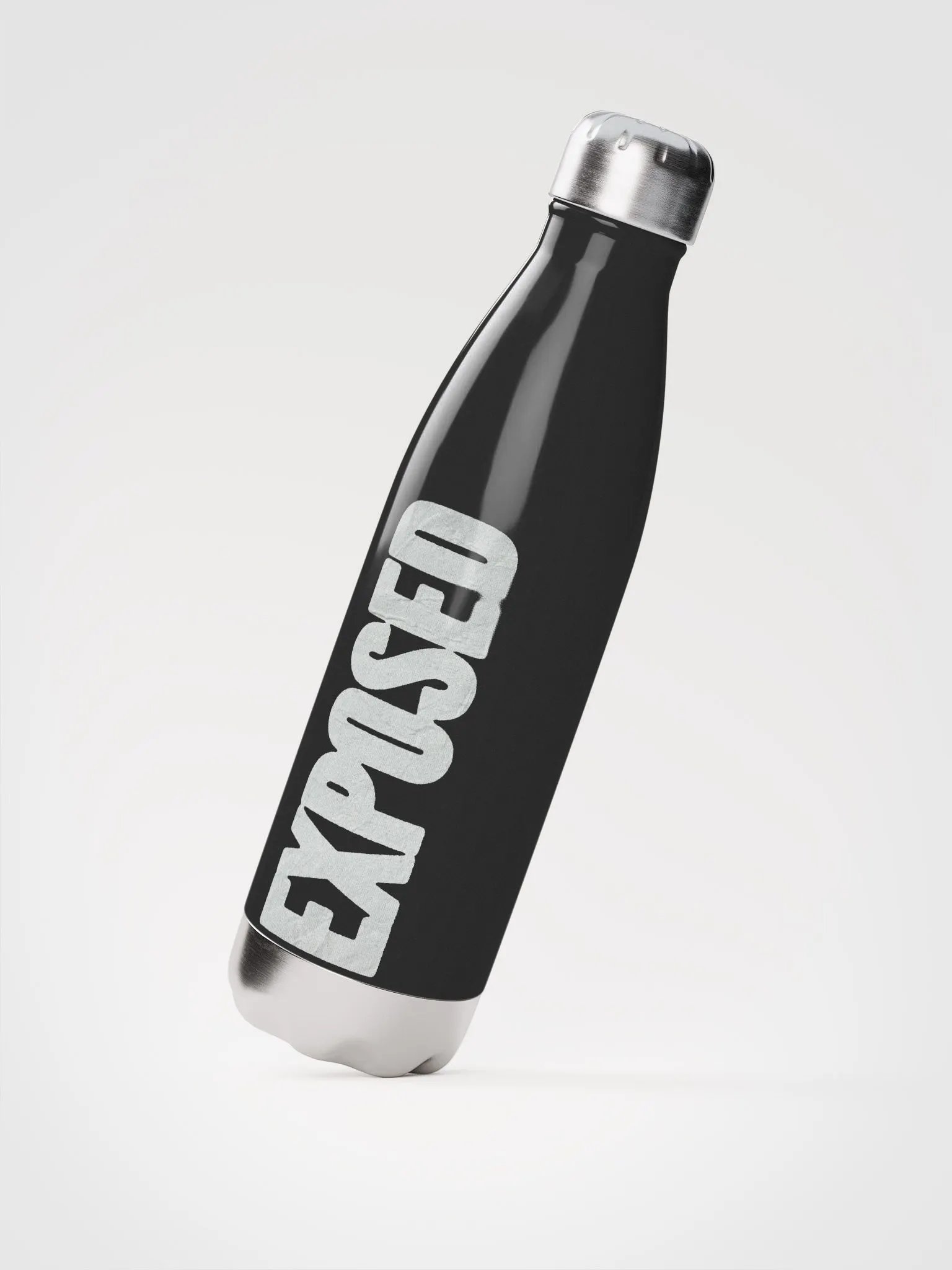 Exposed Stainless Steel Water Bottle product image (2)