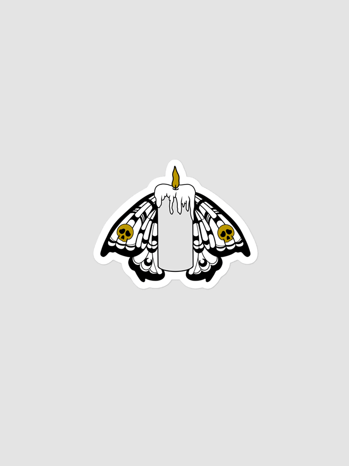 Candle Moth sticker product image (1)