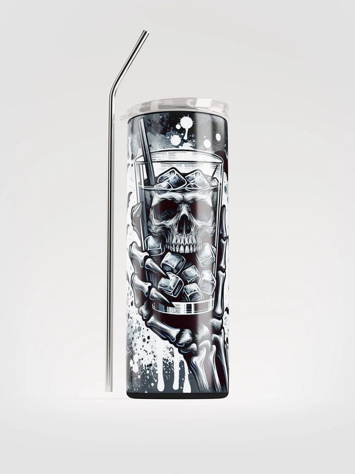 Eerie Skull Stainless Steel Tumbler product image (1)