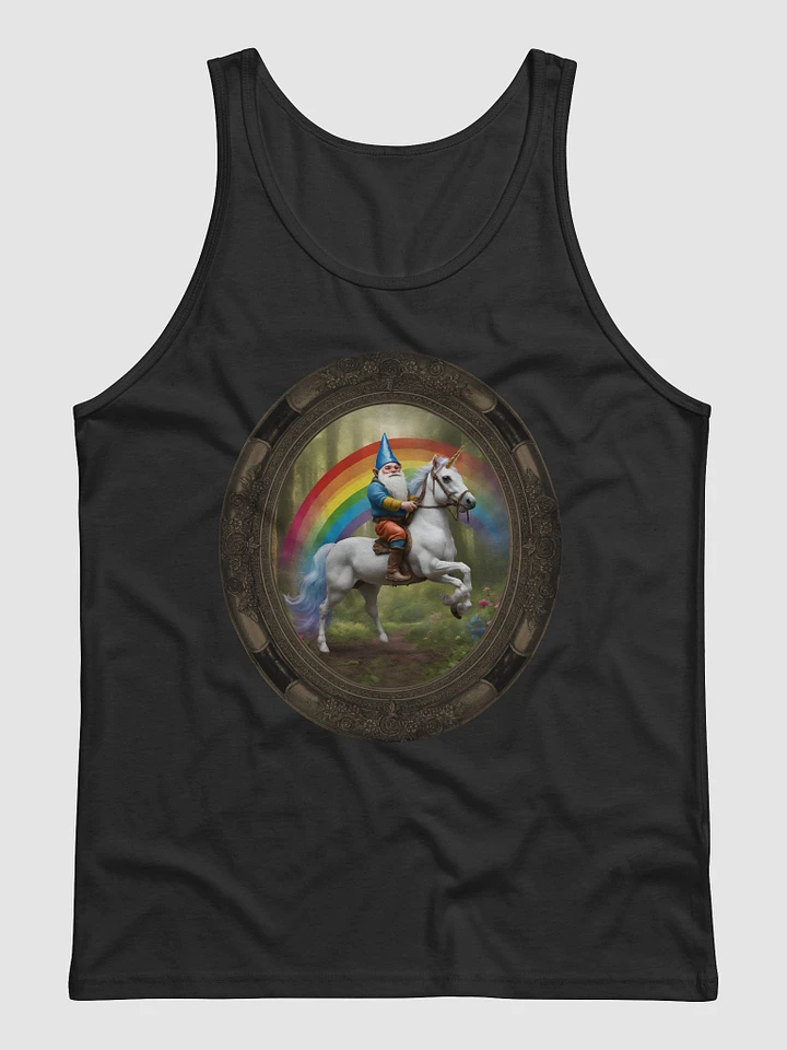 Rainbow Gnome Muscle T product image (1)