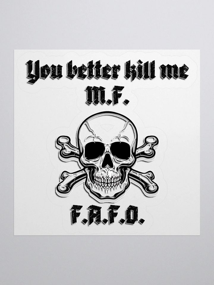 Better Kill Me - Censored Sticker product image (2)