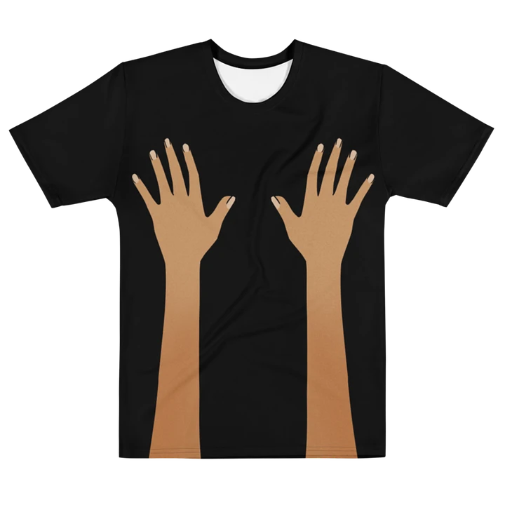 Hands On (black shirt / brown skin tone) product image (1)