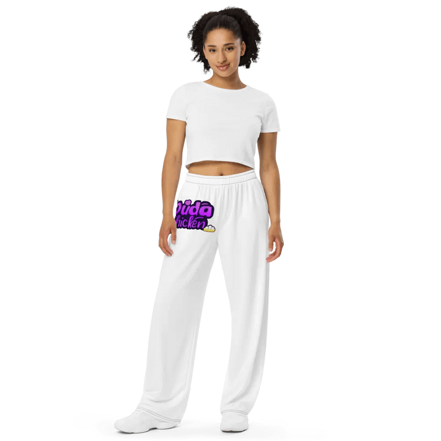 Dudachicken Streetwear Wide-Leg Pants product image (2)