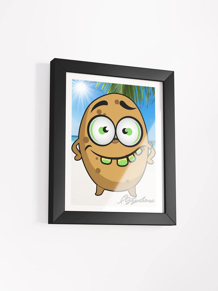 Spud-tacular Beach Getaway Framed Poster product image (2)