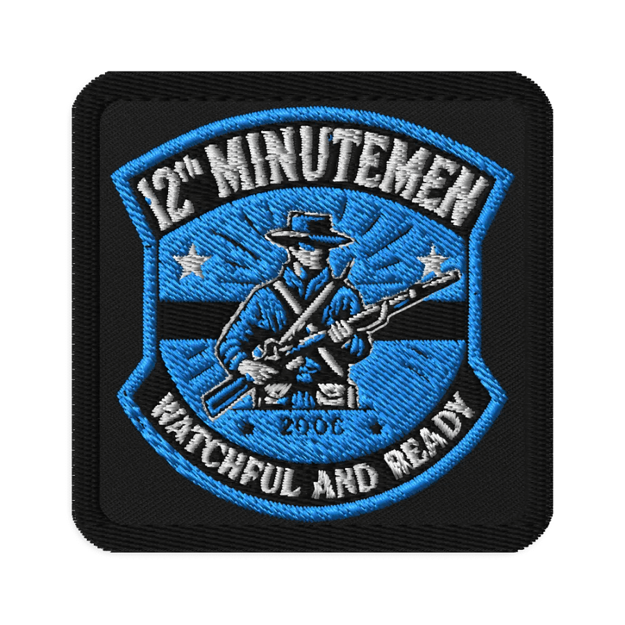 12th Minutemen Patch product image (1)