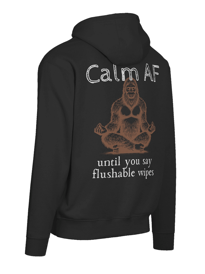 Pumpsquatch Calm AF Hoodie product image (2)