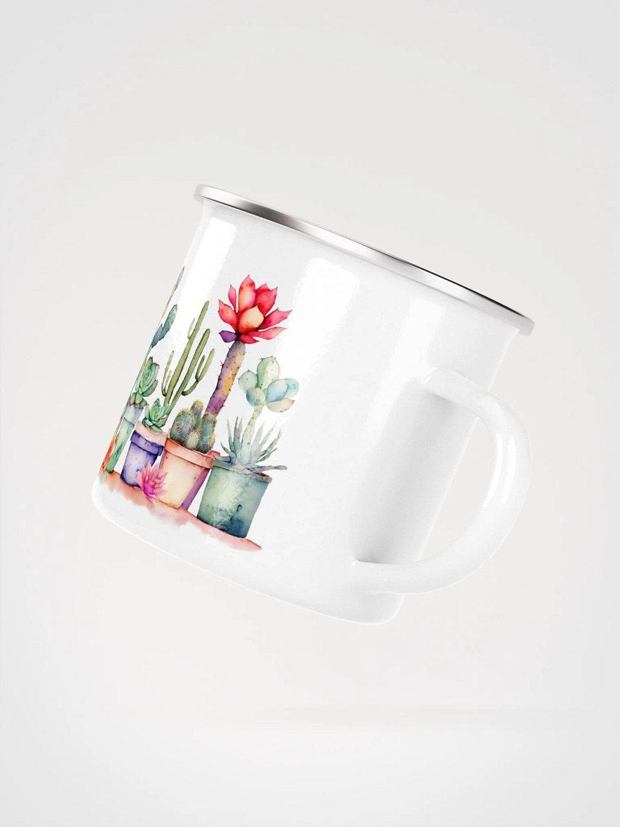 Cacti And Succulent Enamel Mug product image (4)