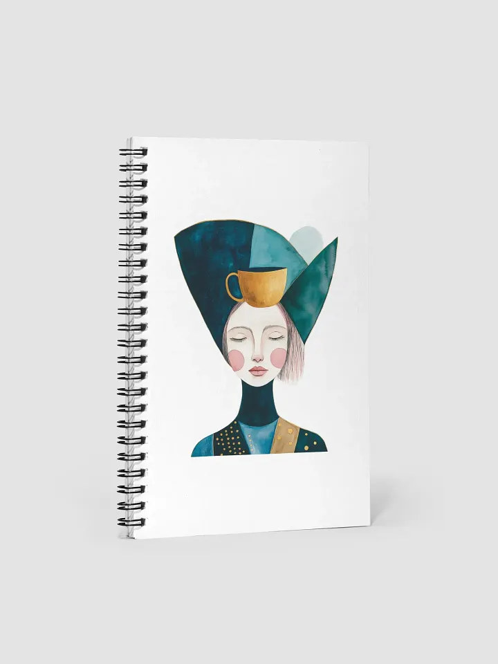 Golden Halo Stylized Notebook product image (1)