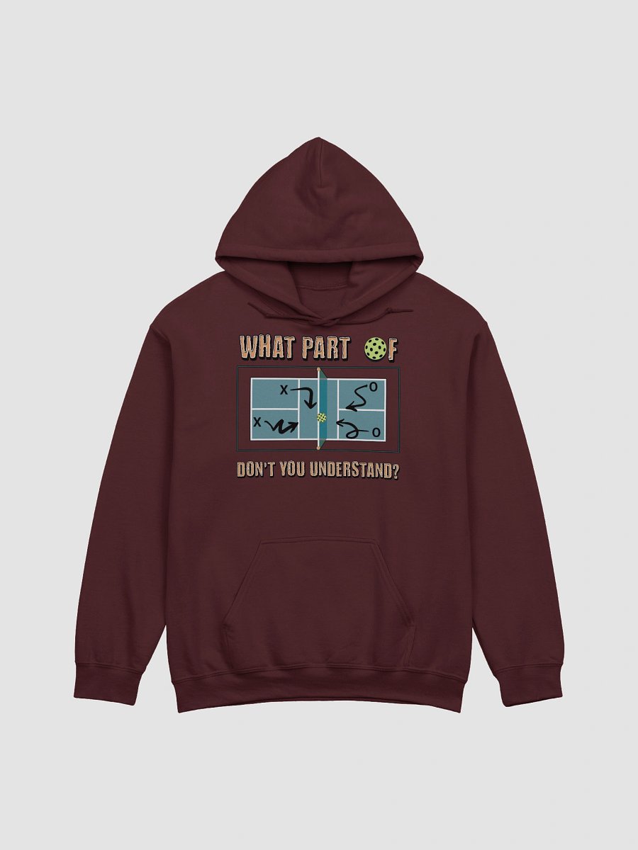 What Part Of Pickleball Dont You Understand Playbook Hoodie product image (1)