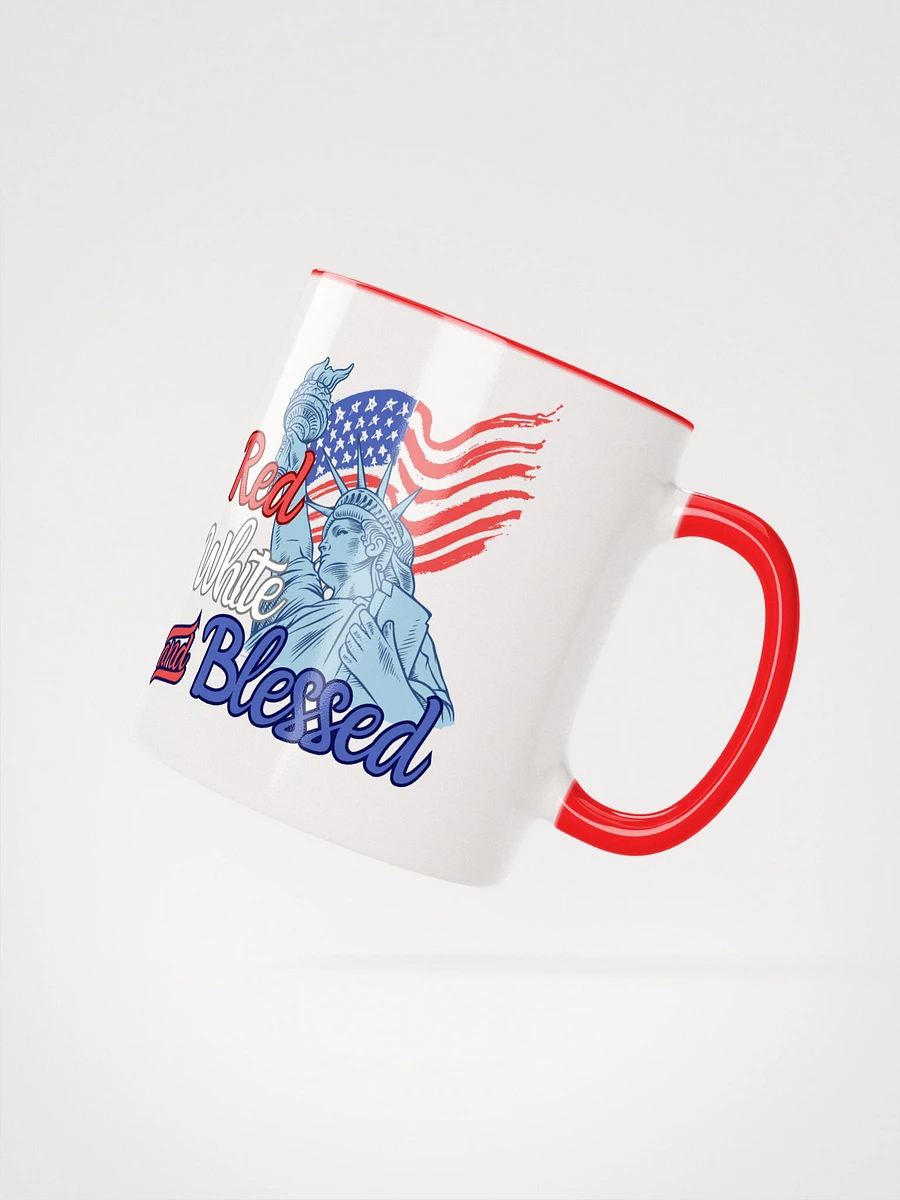 Red, White And Blessed Mug product image (4)