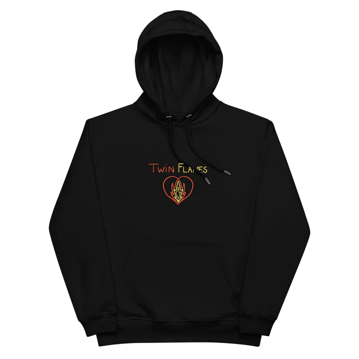 'Flame of Love' Organic Cotton Eco Hoodie product image (2)