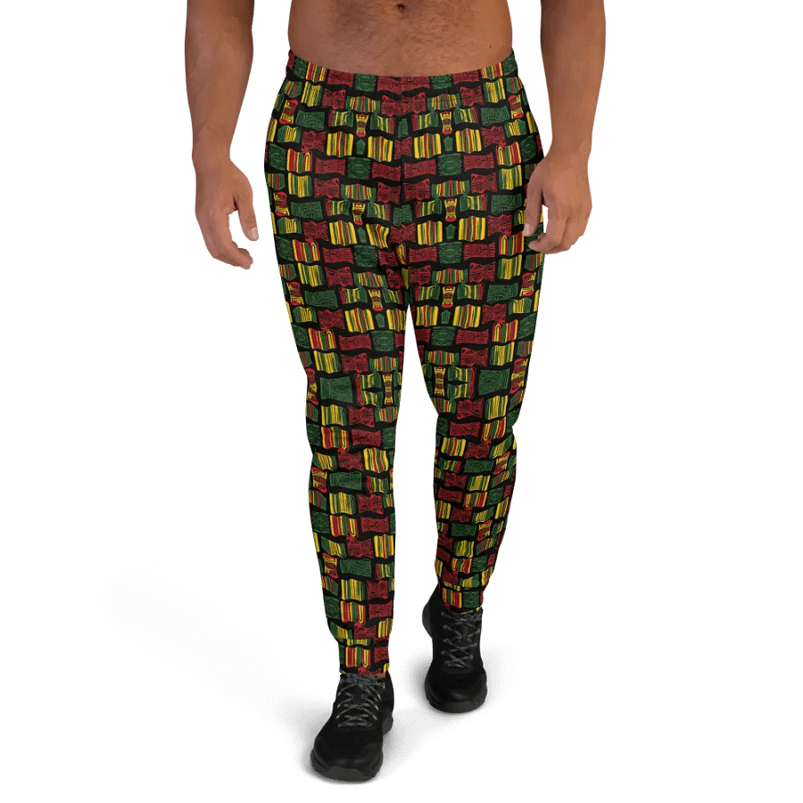 Heritage Hustle: All-Over Print Recycled Men's Joggers product image (2)