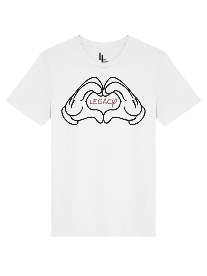 White | Legacy Heart | Tee product image (1)
