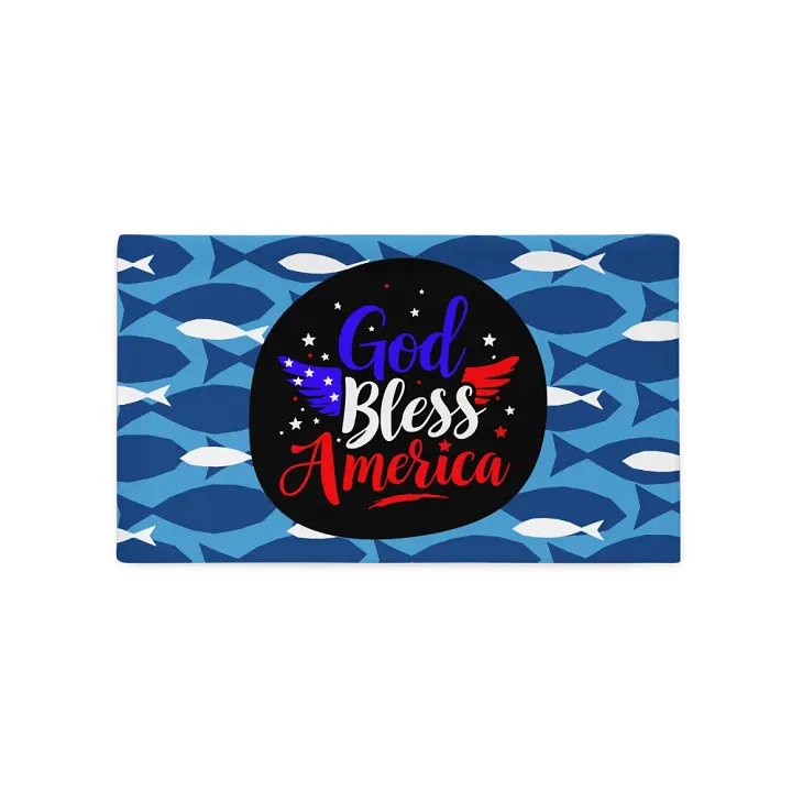 Pillow Case: God Bless America product image (1)