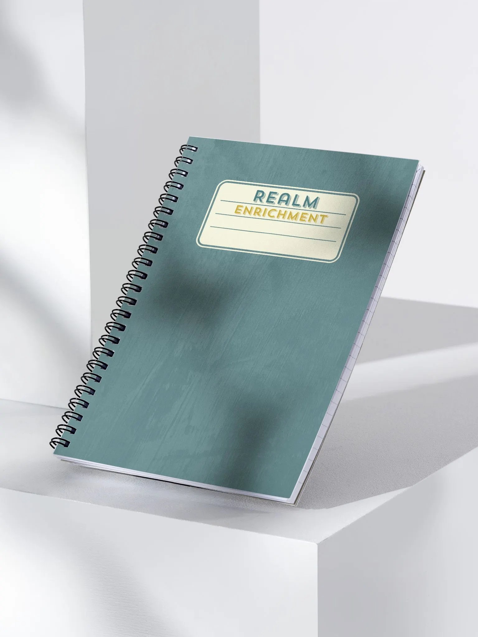 Notebook: Realm Enrichment in Teal Tranquility product image (3)
