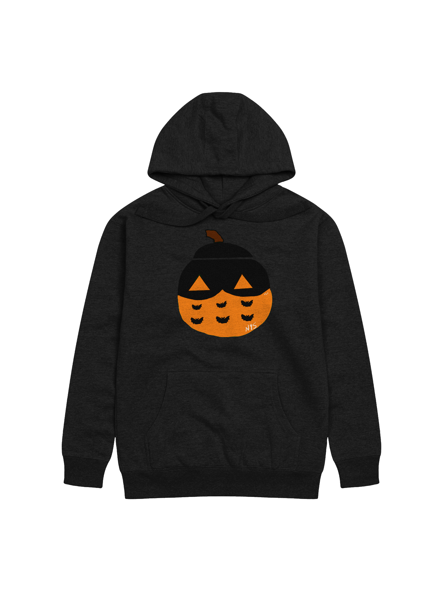 Mask-O-Lantern hoodie (orange mask) product image (3)