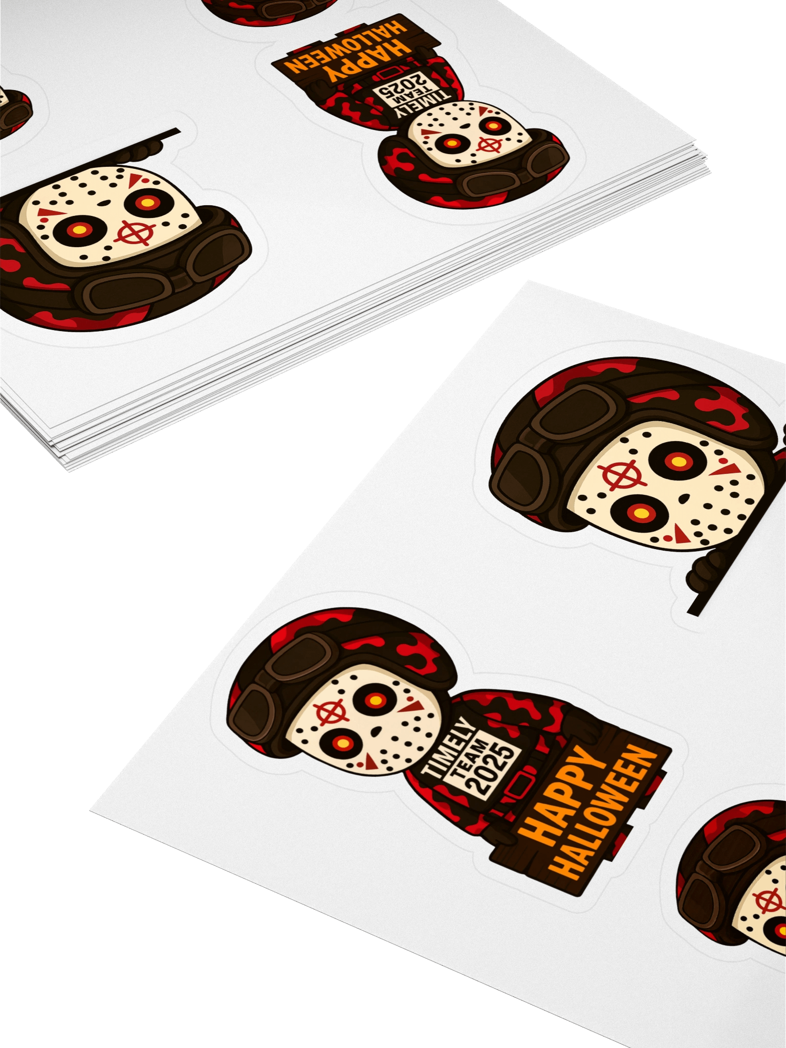 Timely Team Halloween Slasher Theme Stickers! product image (4)
