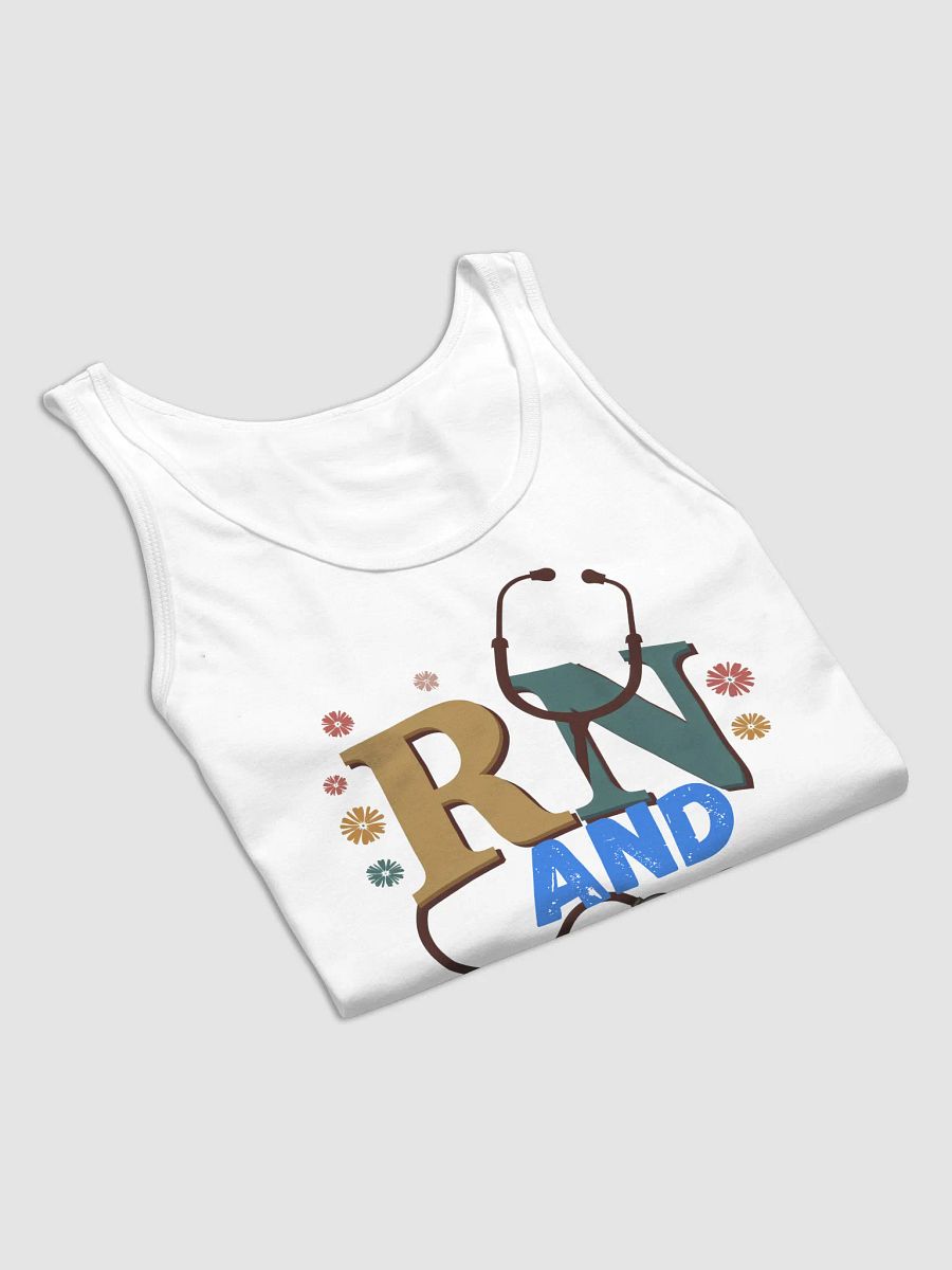 Proud RN Dad Floral Tank product image (53)