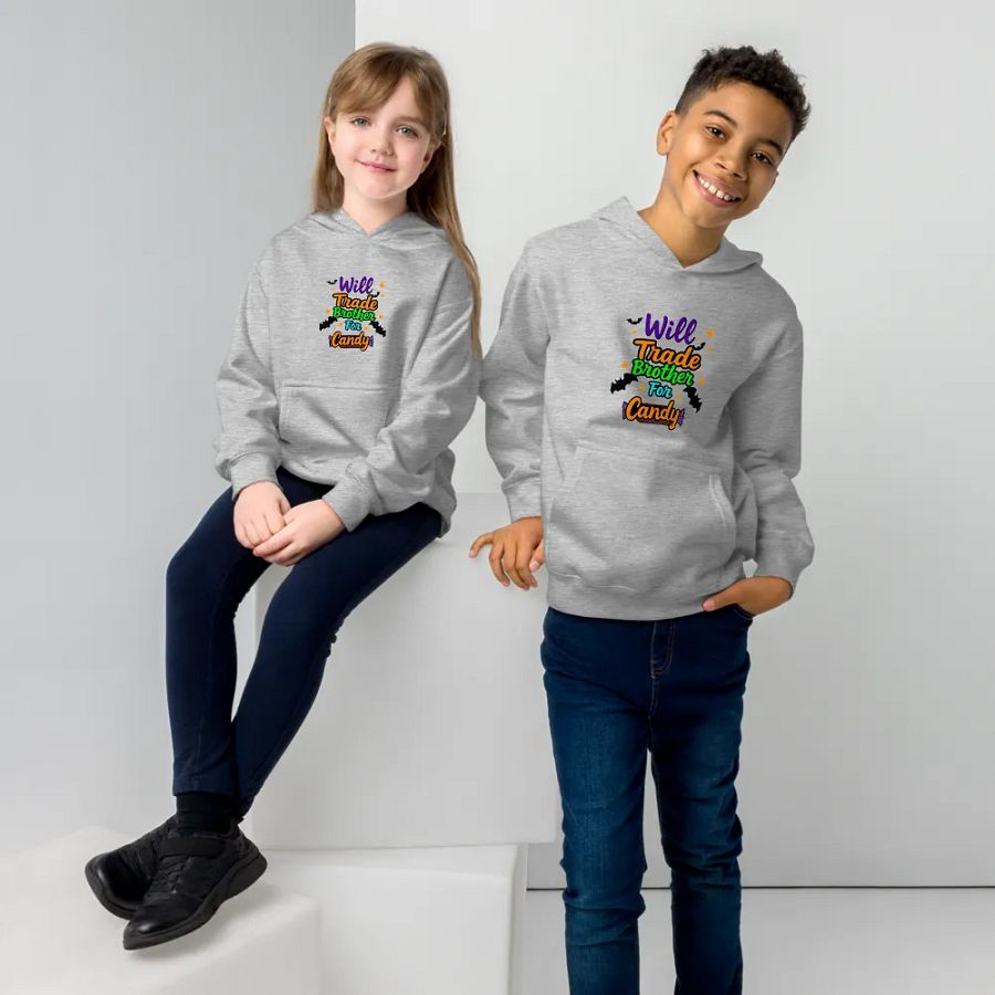 Will Trade Brother For Youth Pullover Fleece product image (34)