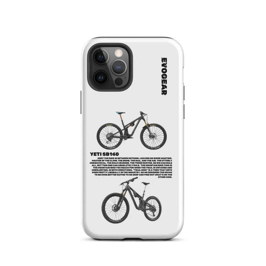 White SB140 iPhone Case product image (2)