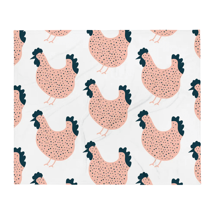 Pink Chicken Blanket product image (1)